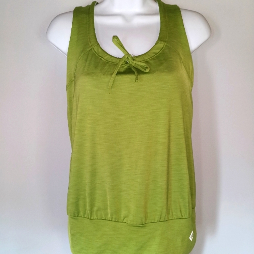 Stonewear Green Loose Fit Athletic Tank